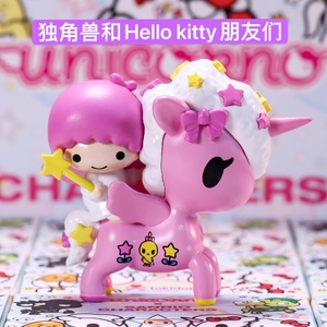 tokidoki淘奇多奇独角兽和Hello kitty朋友们系列盲盒潮玩手办