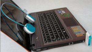 雷柏Rapoo无线立体声麦克风耳机H3070头戴式手机笔记电脑电视兼用