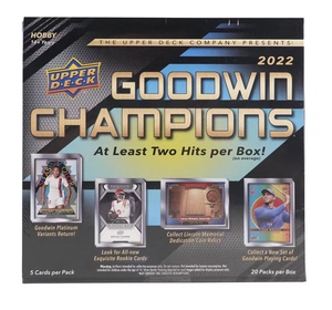 2022 Upper Deck Goodwin Champions Hobby Box 现货盒