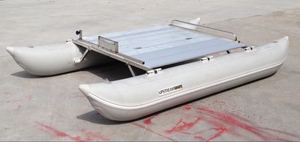自制充气船救生浮筒气枕气垫坐垫水上自行车飞机气H筒充气筒浮漂