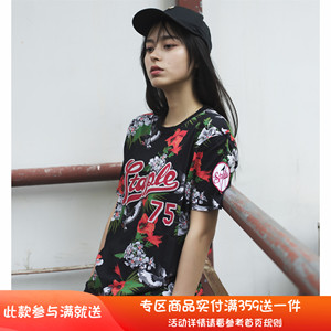 大清仓 纽约潮牌STAPLE TEE经典 花卉鸽子 草写刺绣logo 短袖T恤