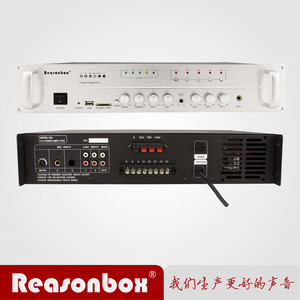 利声宝RX-20200定压功放机/200W/背景音乐/校园广播/带USB/SD功放