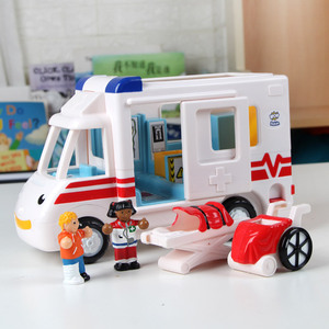 英国WOW儿童玩具车罗宾救护车男女孩儿童益智情景惯性汽车2-6岁
