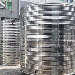 厂家定制家用立式储水罐保温水箱学校水塔酒店空气能3吨不锈钢304