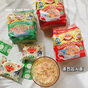 日本本土代购日清面包超人泡面儿童早餐方便面宝宝营养速食小面条