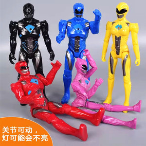 超凡战队Power Rangers恐龙战队关节可动人偶手办模型玩具礼物