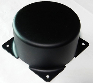 环型变压器罩 环牛屏蔽罩 环牛铁壳 胆机屏蔽盒 圆形黑色