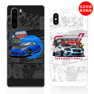 翼豹跑车WRXSTI11代BRZ苹果iPhone11XAMPRO/XSMAX/6P代手机壳定制