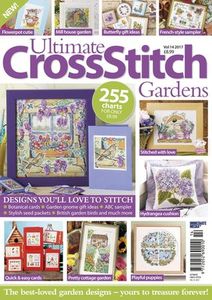 十字绣杂志UltimateCross Stitch Gardens  花园 14 2017