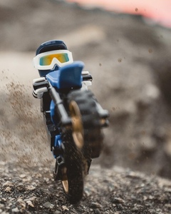 LEGO乐高 越野摩托车 Dirt Bike 50860 金属深蓝色 特价85983爆款