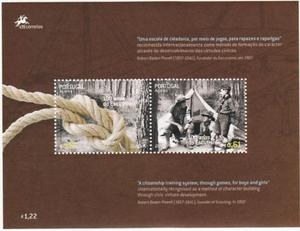 邮票葡萄牙 -亚速尔 2007年 欧罗巴:-童子军 M全新