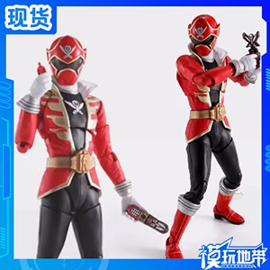 现货 万代 SHF 真骨雕 海贼战队 豪快红 红战士 可动 成品 模型