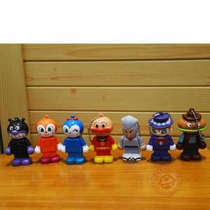 日本乐高BANDAI万代面包超人人偶挂件限量系列扭蛋儿童场景玩具