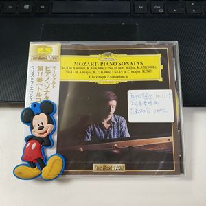 全新UCCG5388 莫扎特第8.10.11.15钢琴奏鸣曲 艾赫巴哈CD