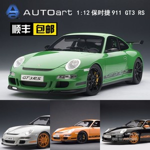 奥拓/AUTOart   1:12 保时捷 911 GT3 合金仿真汽车模型高档礼品