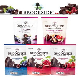 加拿大代购零食Brookside贝客思浓缩水果坚果夹心巧克力豆6种口味