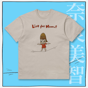 新品日本艺术家奈良美智NARA娃娃大头小女孩日系tee男女短袖T恤夏