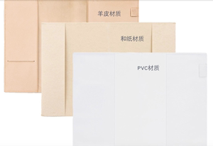 日本midori MD笔记本书衣hobo保护书套PVC和纸杂志文库A6A5封套