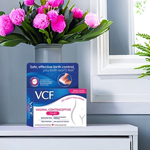 美国VCF女用隐形避孕膜女性专用液体避孕啫喱凝胶棒正品安全零感