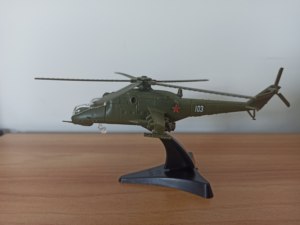 成品1:144飞机模型苏联俄罗斯米24V武装直升机多种颜色满50包邮