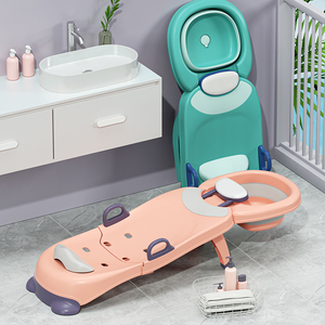 可优比官方正品儿童洗头躺椅可折叠洗头神器婴儿小孩坐洗发宝宝洗
