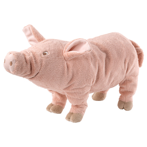 IKEA宜家国内代购 科诺利 毛绒玩具, 猪, 粉红色