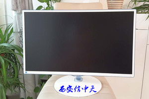 包邮27寸LED白色IPS无边框电脑液晶显示器AOC 24寸32寸超薄高清屏