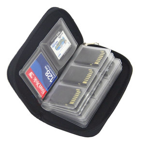 TF CF SD内存卡整理包手机相机卡保护收纳包MS数码存储卡盒SD卡包