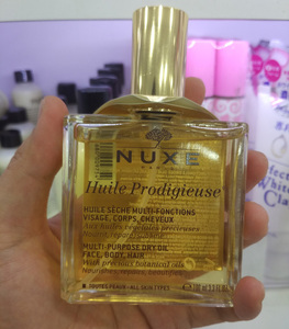 香港购 正品Nuxe欧树神奇万能护理油保养精油面部身体护发100ml