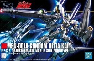 万代拼装模型 HG HGUC 148 1/144 Delta Kai 德尔塔改 高达