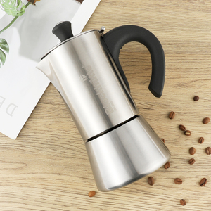 摩卡壶不锈钢摩卡咖啡壶意式浓缩萃取壶煮咖啡机家用小型咖啡器具