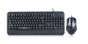 爱国者WQ9508有线USB键盘鼠标套装台式笔记本 电脑家用 办公商务
