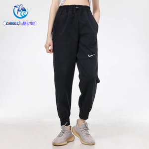 耐克Nike女子跑步运动休闲工装束脚裤收口长裤CZ8910-100-006-010