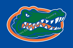 Florida Gators 佛罗里达大学 短吻鳄队 NCAA旗帜 包邮定制