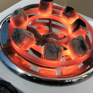 水烟炭炉椰壳炭烧炭器水烟专用配件燃炭炉Hookah charcoal stove