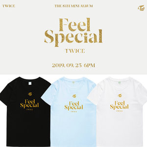 Twice专辑Feel Special周边应援衣服平井桃周子瑜同款短袖T恤
