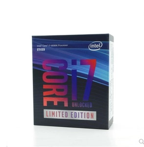 英特尔酷睿i7-8086k 台式电脑全新散片CPU 1151针