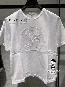 Chanel/香奈儿22p 春夏预告 新款 T恤  白色星星短袖