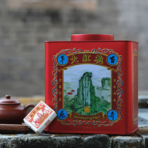东游记 武夷山大红袍古早味乌龙茶炭焙浓香型武夷岩茶礼盒装茶叶