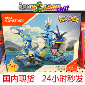 现货美高Mega Bloks 神奇宝贝 暴鲤龙 DYF14 宠物小精灵 Pokemon