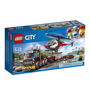 乐高LEGO城市 CITY系列 60183 重型直升机运输车积木玩具 礼物