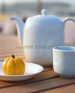 MUJI 无印良品 青白瓷 茶壶 急须 日本制