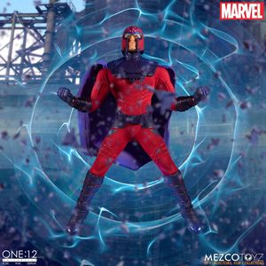 [现货]正版MEZCO漫威x-man战警万磁王限量版 6寸可动模型手办