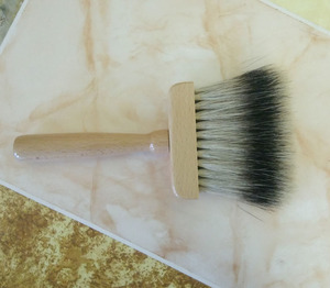 天然獾毛刷油漆面漆艺术刷子艺术涂料工具仿大理石纹理专用送鹅毛
