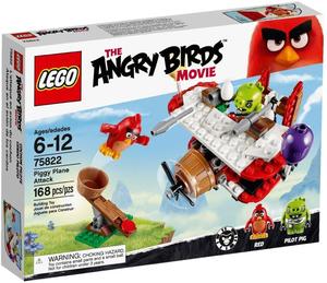 2016年LEGO乐高拼插积木 愤怒的小鸟系列 小猪的飞机偷袭 75822