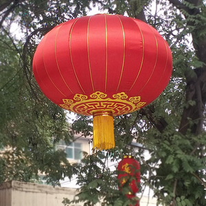 大红灯笼户外防水直径1.5米2米新年春节大门口装挂饰广告印字灯笼