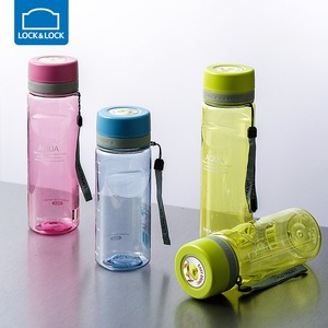 乐扣乐扣运动水杯男女学生便携塑料水壶大容量耐高温儿童随行杯子