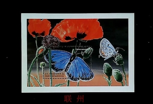 1998年   圣文森特和格林纳丁斯  发行蝴蝶小型张