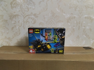 LEGO乐高76137蝙蝠侠之谜语人银行劫案超级英雄系列儿童益智玩具