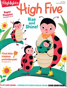 英文版少儿读物杂志 Highlights High Five 美国原版2021年5月